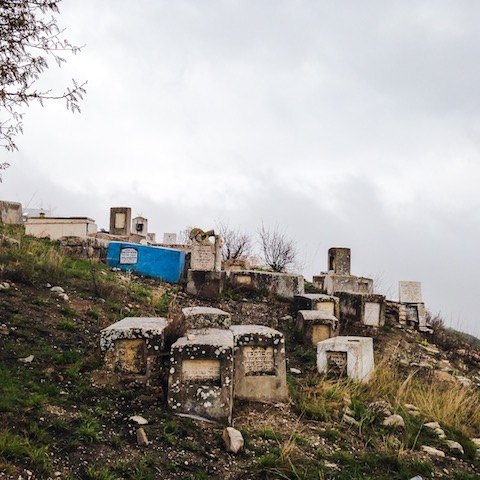 jewish cemetery in zefat trip to israel