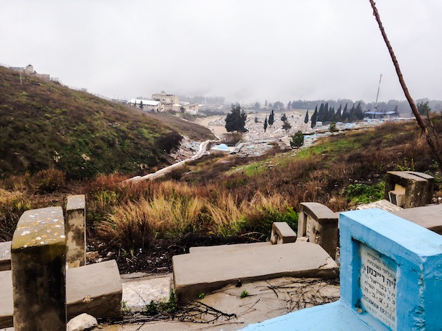 jewish cemetery in zefat trip to israel