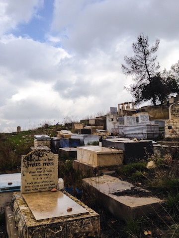 jewish cemetery in zefat trip to israel