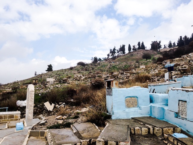 jewish cemetery in zefat trip to israel