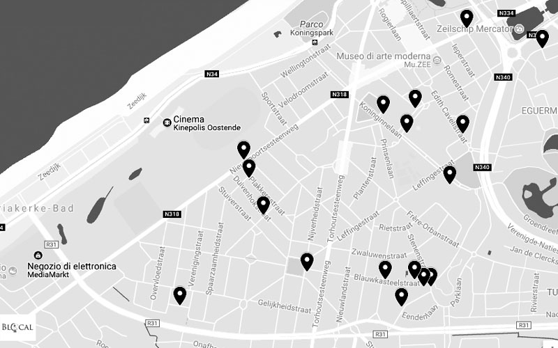 ostend street art guide map