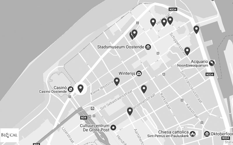 ostend street art guide map