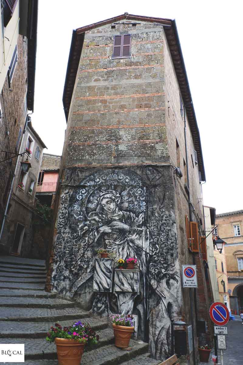 kadmeia street art in italy acquapendente