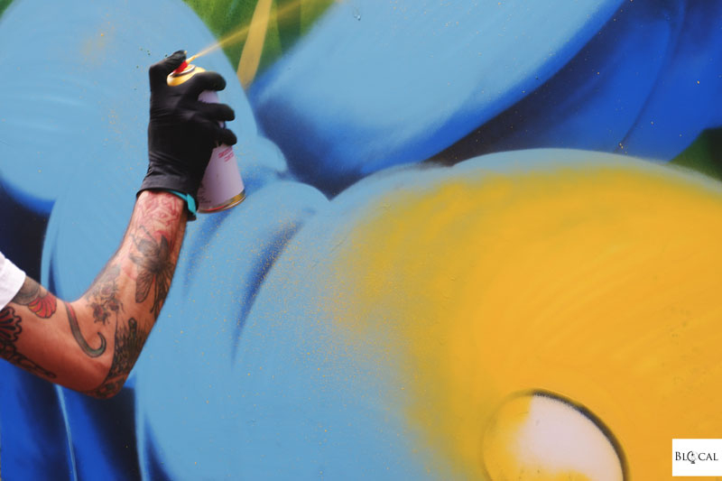 live painting street levels gallery