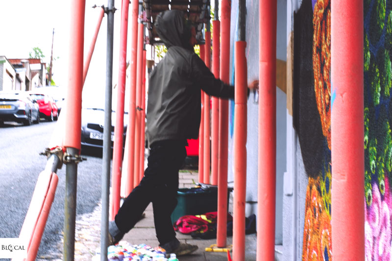 louis masai bristol street art festival upfest 2018