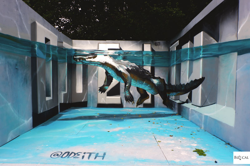 odeith alligator upfest 2018 bristol street art festival 