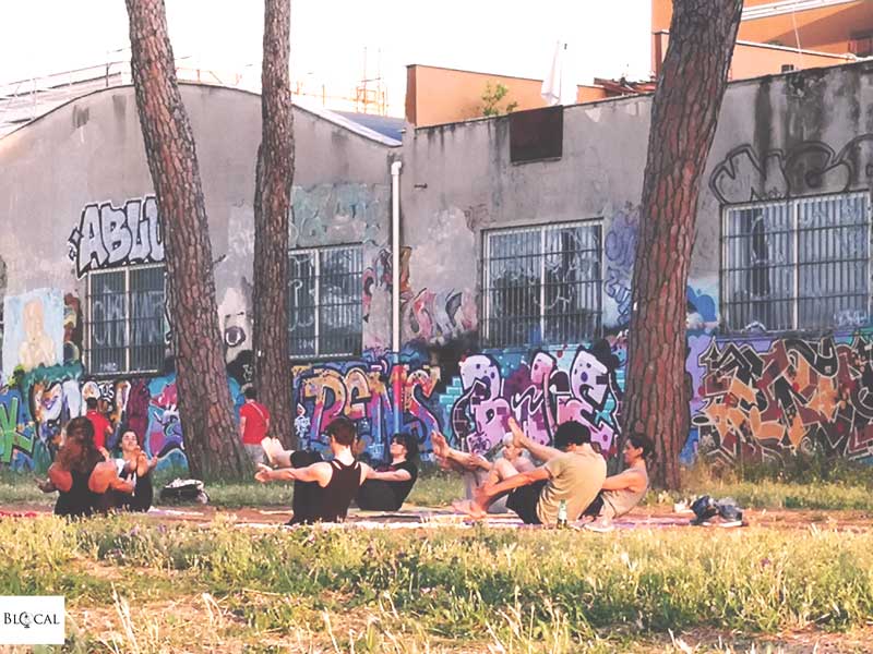 yoga ex-snia summer in Rome