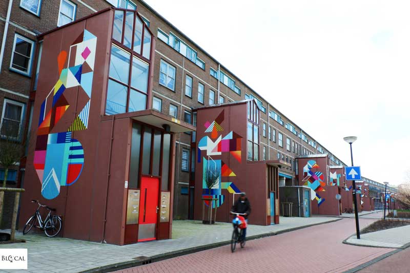 Ovni street art in Amsterdam