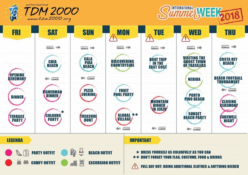 international summer week programme