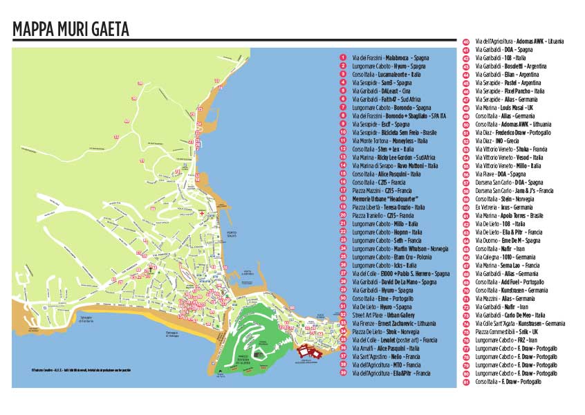 street art map gate memorie urbane