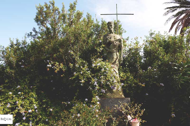 bonaria cemetery in cagliari sardegna