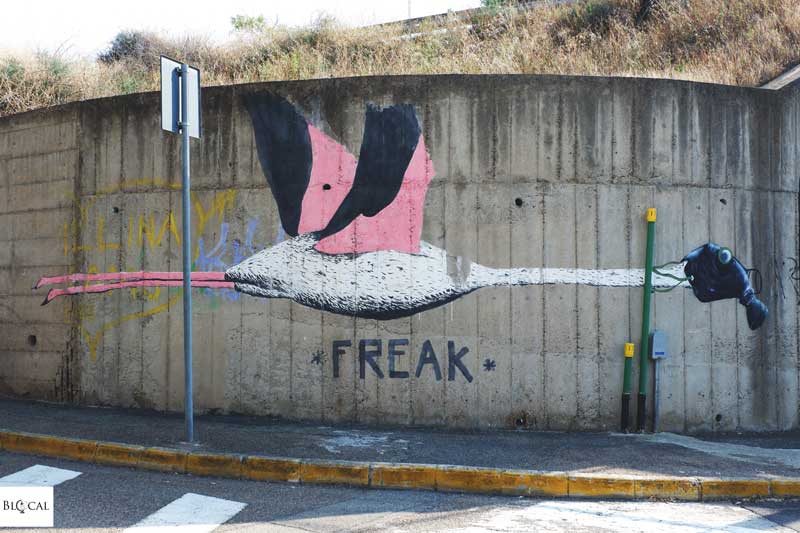 freak street art cagliari galleria del sale