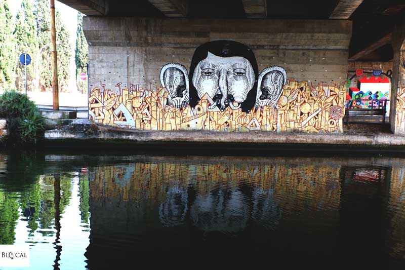 galleria del sale street art cagliari