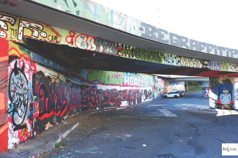 tesnov graffiti hall of fame prague