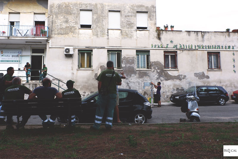 Jaune Gaeta garbage men 