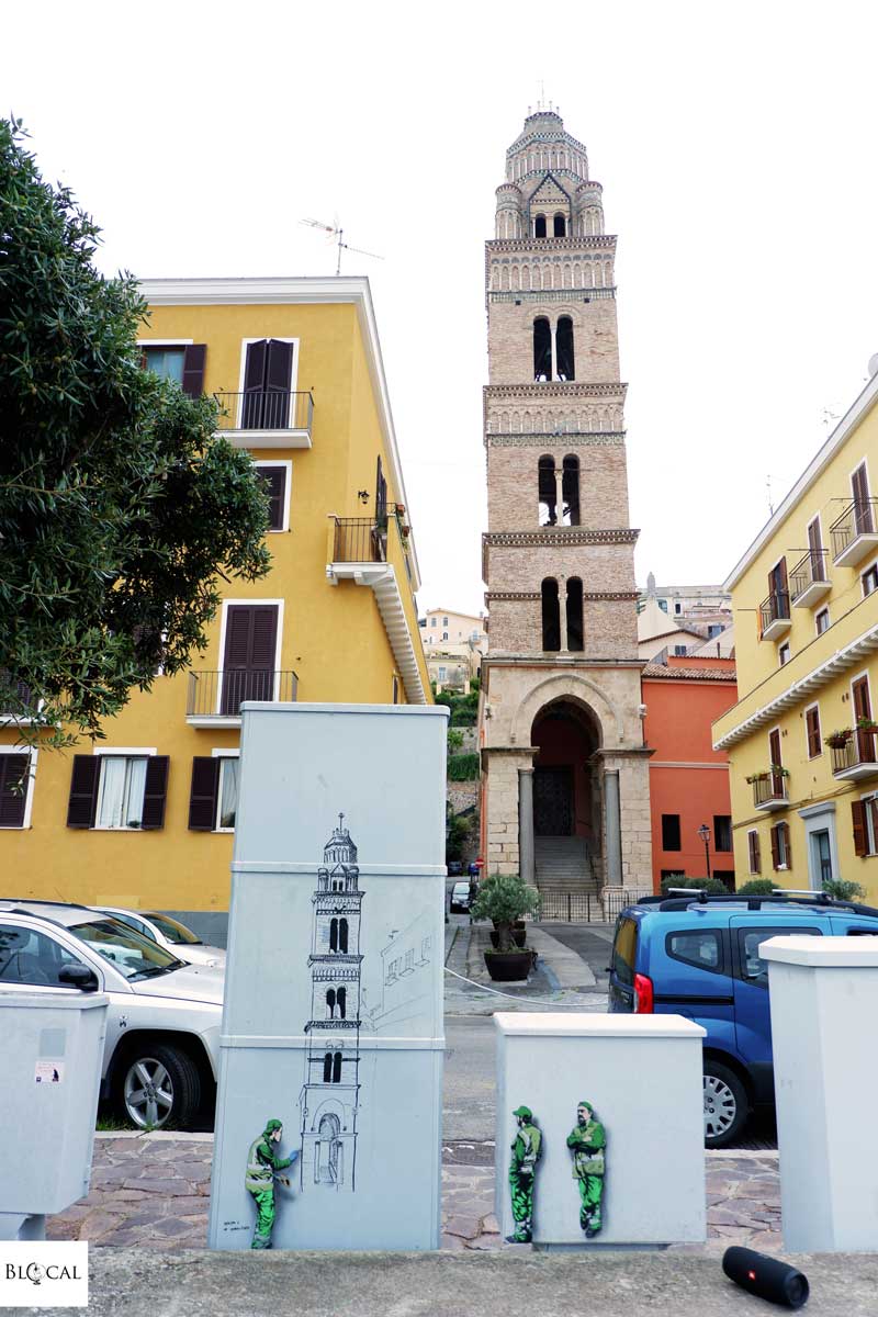 jaune street artist in Italy Gaeta Memorie urbane 2018