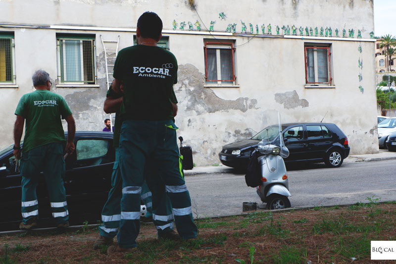 Jaune Gaeta garbage men 