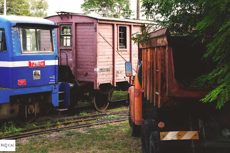 old trains in Prague