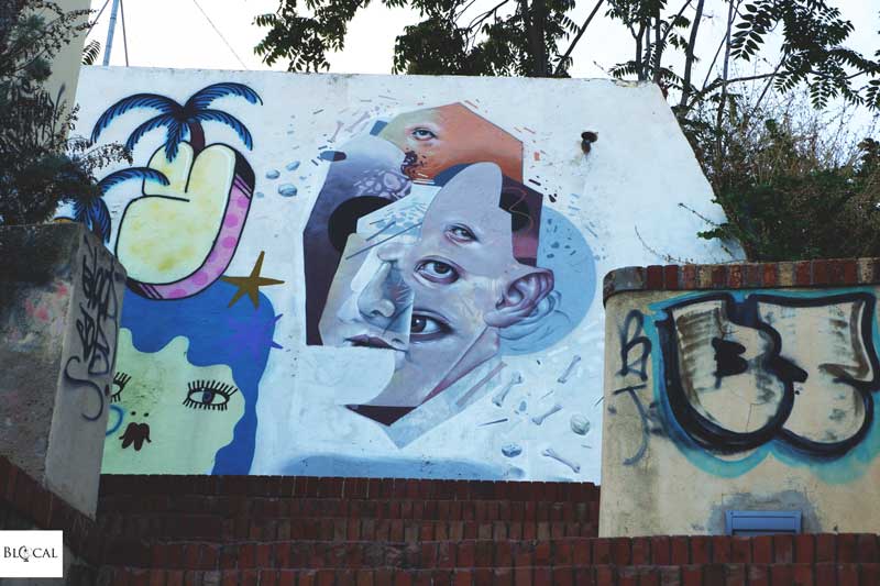 skan street art cagliari city centre