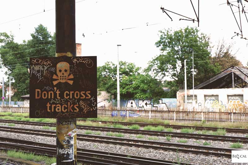 train graveyard in Prague