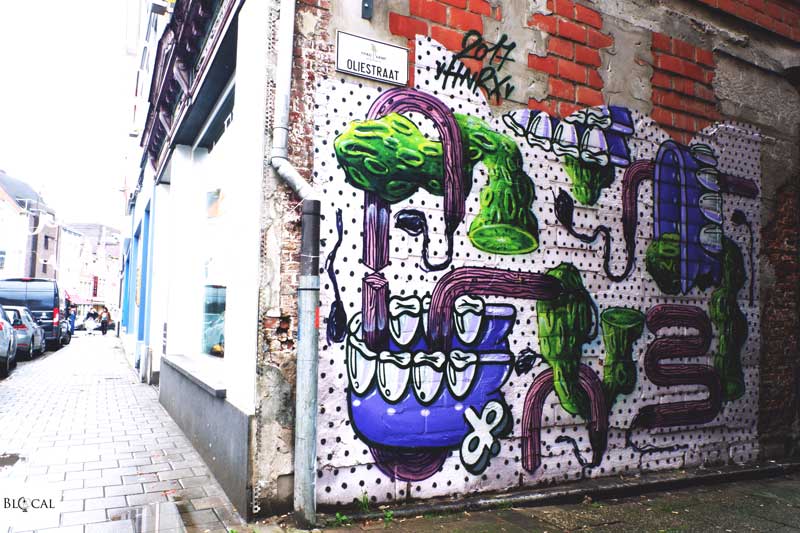 HNRX street art ghent 
