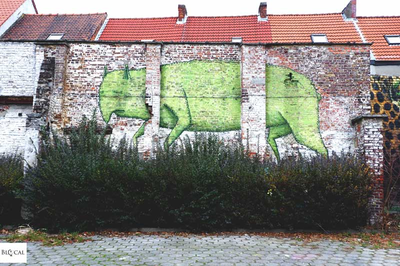 bisser street art in ghent