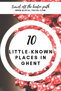 ghent off the beaten path