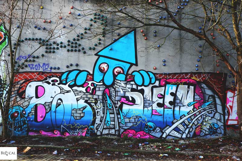graffiti utrecht grindbak