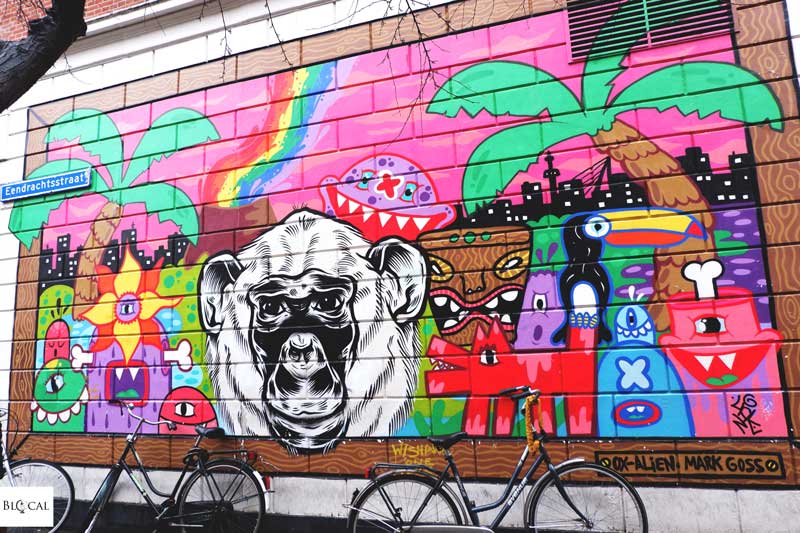 oxalien street art rotterdam