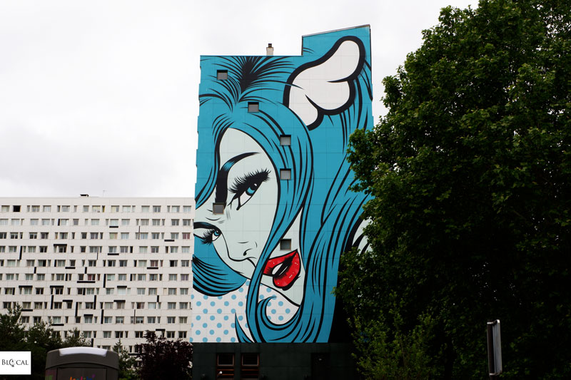 Dface street art in Paris