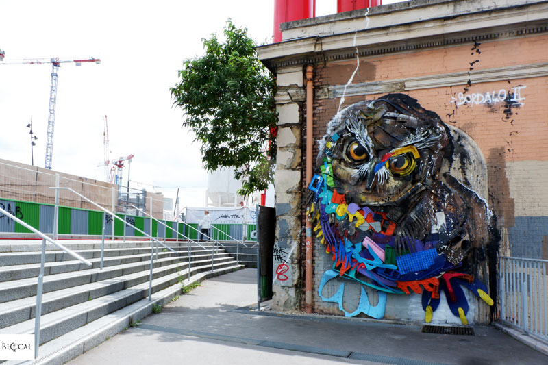 bordalo II street art in paris