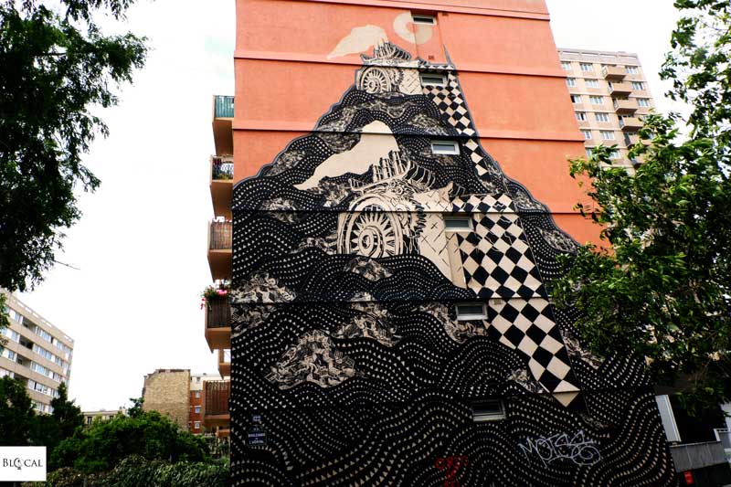 m-city street art in paris