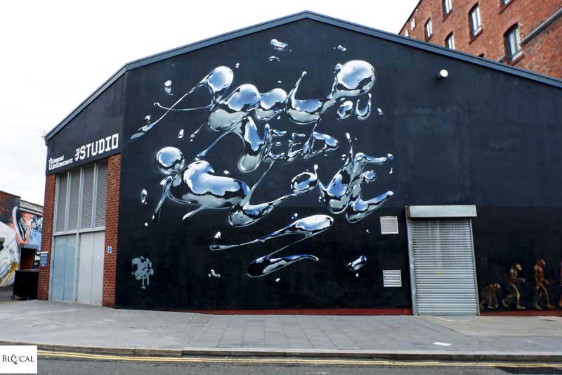 Bonzai street art Liverpool