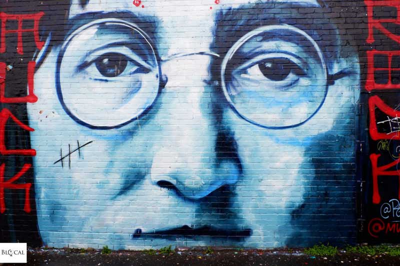 Jules Muck John Lennon street art Liverpool