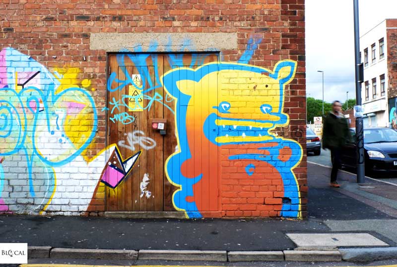 Kiwie street art Liverpool