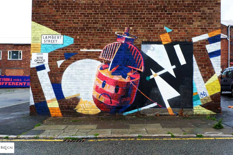 TeaOne street art Liverpool