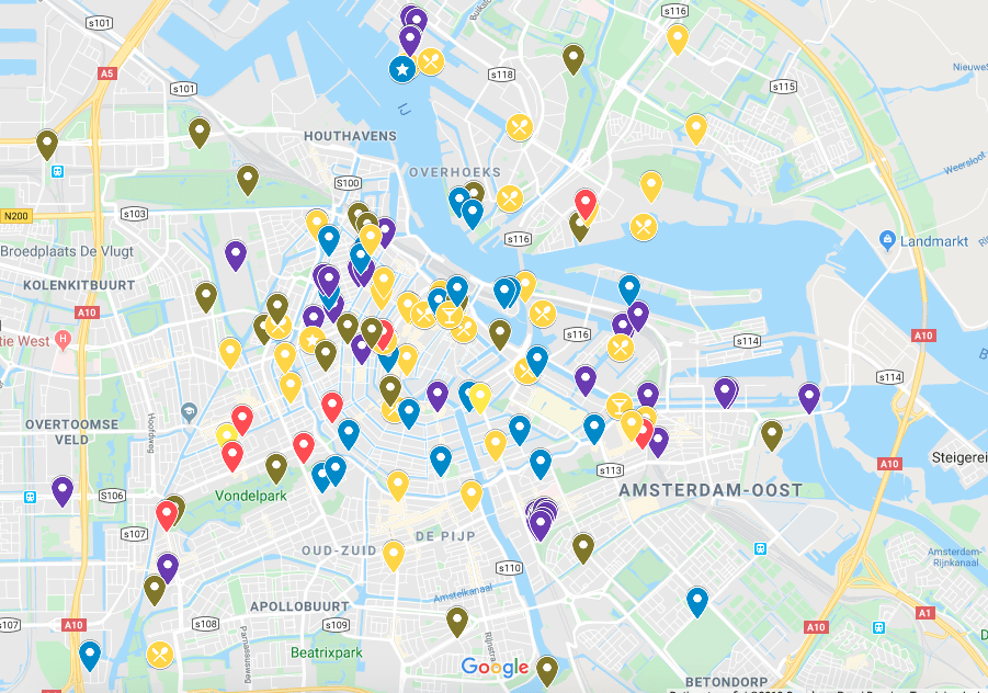 Amsterdam alternative map