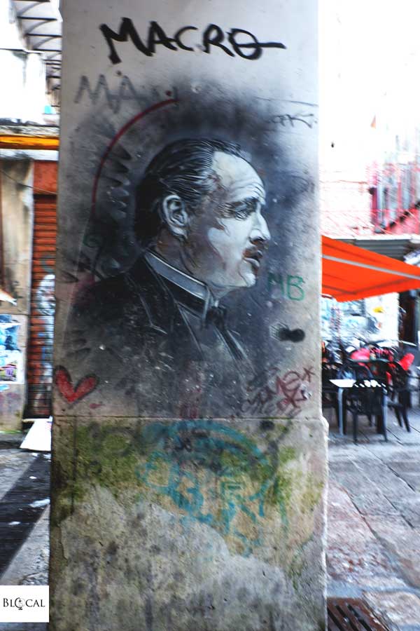 C215 stencil street art palermo