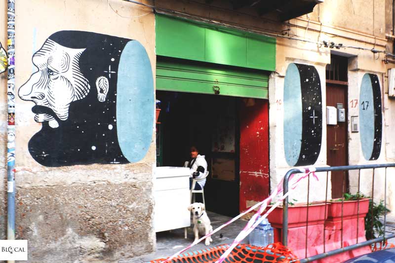 andrea casciu street art in palermo