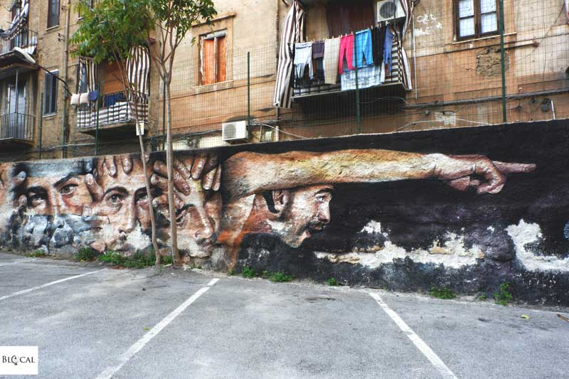 rosk street art in palermo