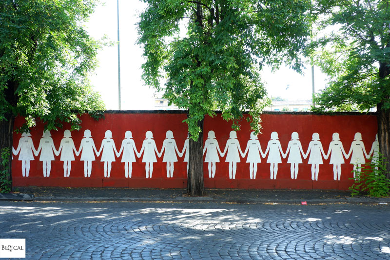 murales San Lorenzo Roma