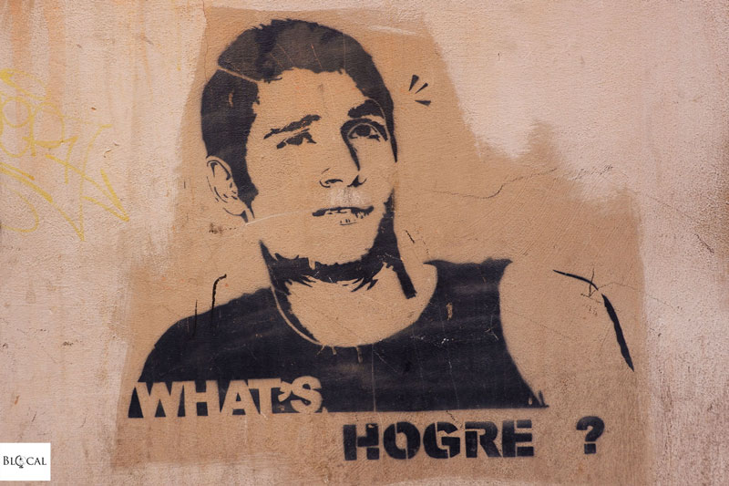 hogre stencil rome San Lorenzo