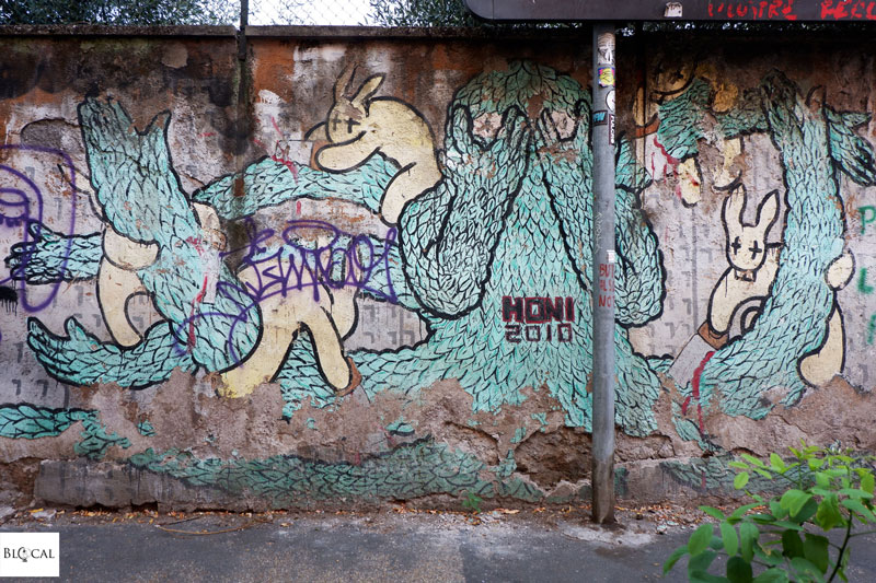 street art in San Lorenzo Rome