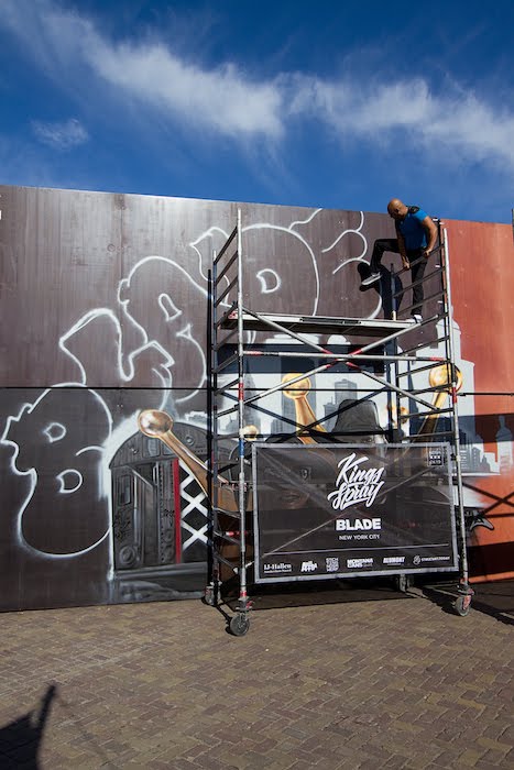 BLADE at Kings Spray graffiti festival Amsterdam