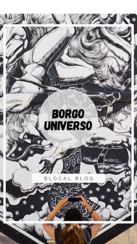 Borgo Universo street art Aielli Abruzzo Italy