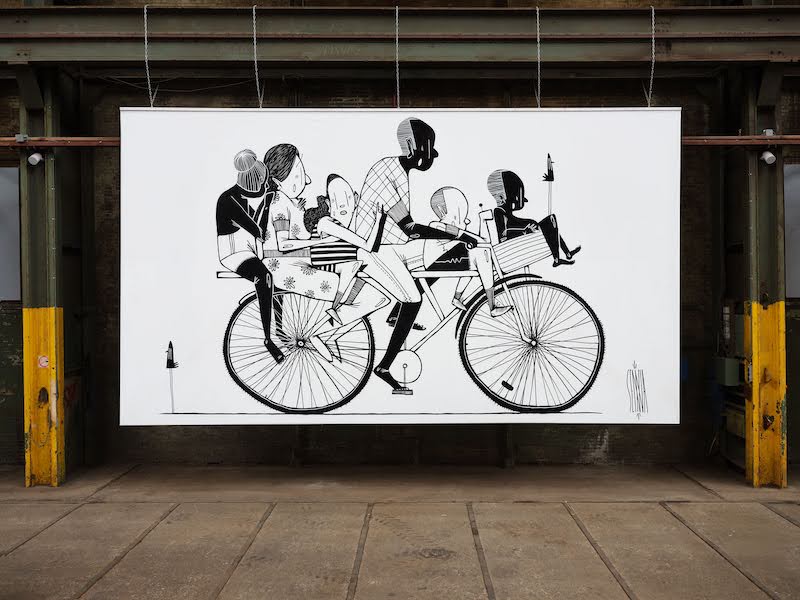 Alex Senna artwork Amsterdam street art museum STRAAT