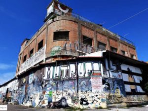 Metropoliz and MAAM street art museum in Rome