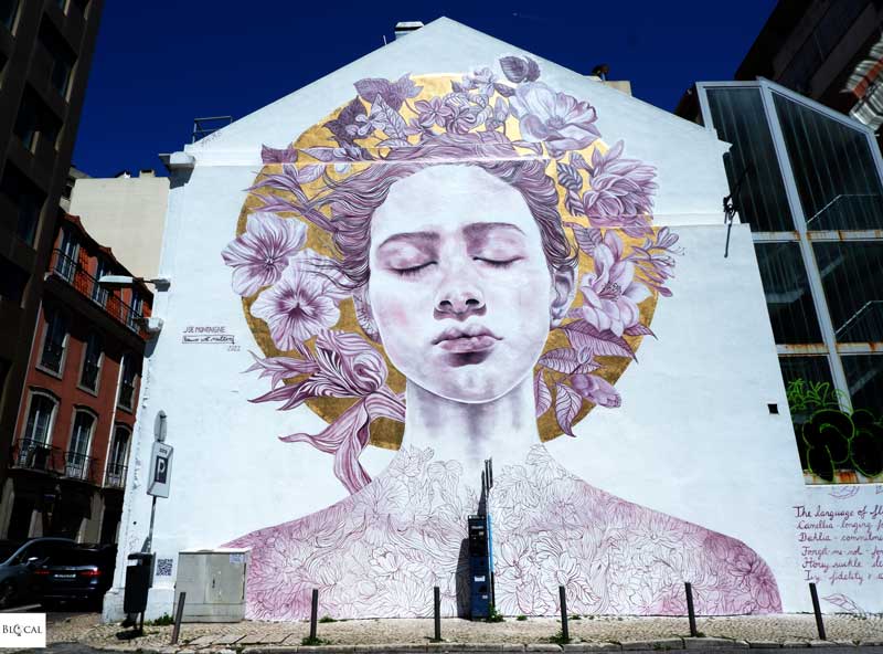 Jaqueline de Montaigne urban art Lisbon street art guide