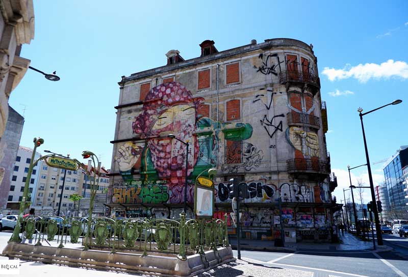 Os Gemeos street art Lisbon crono project
