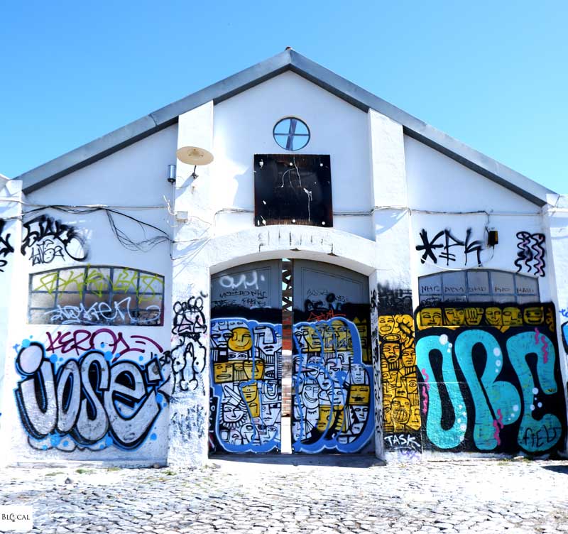 cais do sobre graffiti urban art Lisbon street art guide